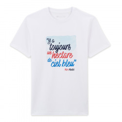 T-shirt ciel bleu