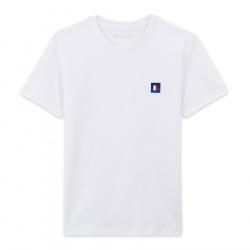 T-shirt blanc blason